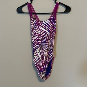SPEEDO double strap cross back one piece